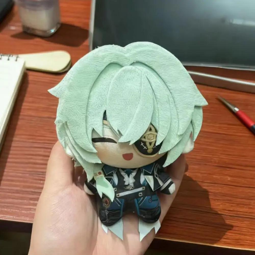 10cm Anime Genshin Impact Anaxagoras Mavuika Qiqi Shenhe Plushie Stuffed Plush Doll Toys Pendants Keychain Birthday Xmas Gift