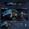 Nautical King Animation Periphery Cute ONE PIECE Leather Mouse Pad Boys Oversized Small E-sports Game Office Computer Keyboard Pad Notebook Table Mat