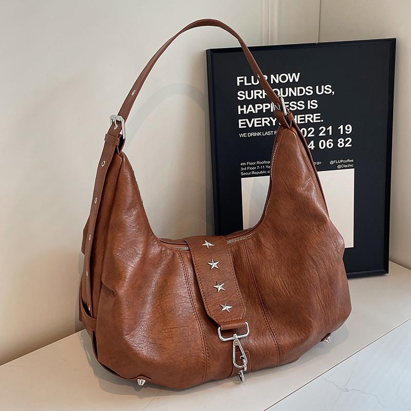 Teksturowana torba casualowa moda retro torba na ramię listonoszka