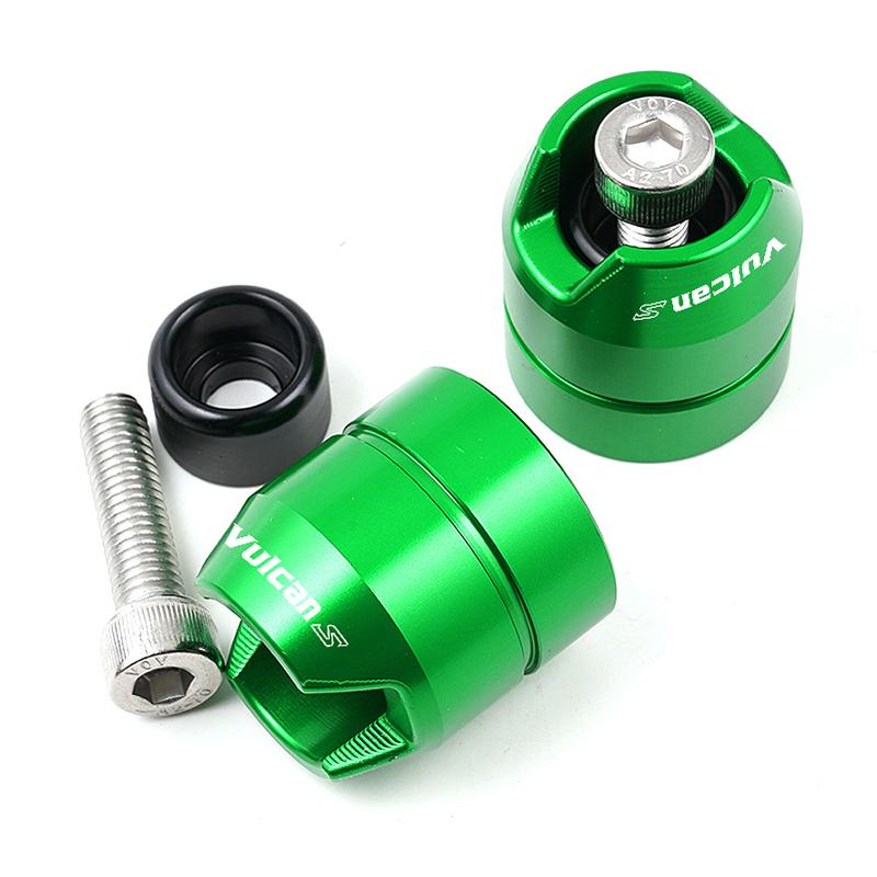 Motorcycle Accessories Handlebar Grips Handle Bar Ends For KAWASAKI VULCAN S 650 S650 VN650 2015 2016 2017 2018