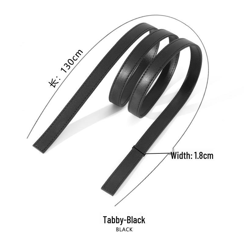 Paski ze skóry bydlęcej: D-63 Oryginalne Akcesoria Bagażowe DIY - Opcje Płaskie, Krzyżowe, Tkane Liczi