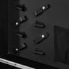 Gabbiano Mobile Hairdresser Barber Assistant V21 Black