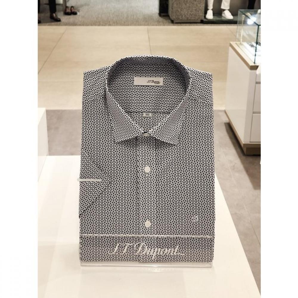 S.t. Dupont Slim Fit Short Sleeve Shirt Se5mm21hs251sbu 095