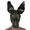 Černý Pes Latexová Maska Kapuce Anime Cosplay Vtipný Kostým Temného Rytíře Doplněk Pódium Maškarní Večírek Halloween Maska