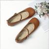 Fashion Brand Designer Women Mary Jane Shoes 2025 Fashion Round Toe Ladies Comfort Soft Sole Flats Women's Comfort Ballerinas Shoes 43