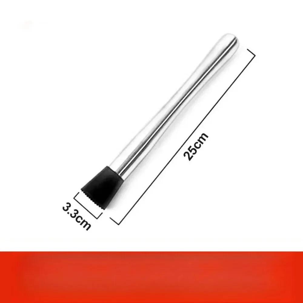 1pc Ice Crusher Hammer Stainless Steel Multi-Use Cocktail Tool for Bar Shaker Smoothie Maker Fruit Smasher Kitchen Supplies Ice