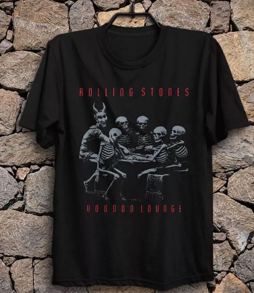 The Rolling Stones Voodoo Lounge World Tour 94-95 Vintage Skeleton T-Shirt Unisex T-Shirt XXXXL