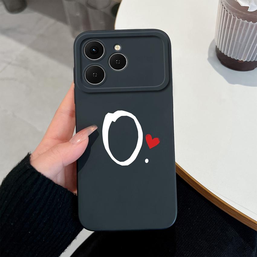 Phone Cases For Tecno Spark 40 Pro Plus 40C Pova 4 5 6 7 Neo Creative Letters Shockproof Silicone Soft Covers Camera Protection Shell For Tecno Casing