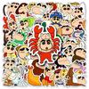 50 Crayon Shin-chan Dress-Up Stickers: Cute Japanese Anime Deco for Water Cups, Phone Cases, and Tablets