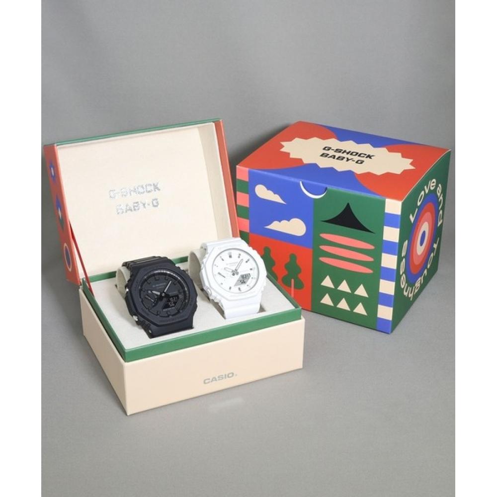 

Модель G SHOCK Pair, восьмиугольный безель, карбоновая защита сердечника GA 2100 1A1JF GMA S2100 7AJF