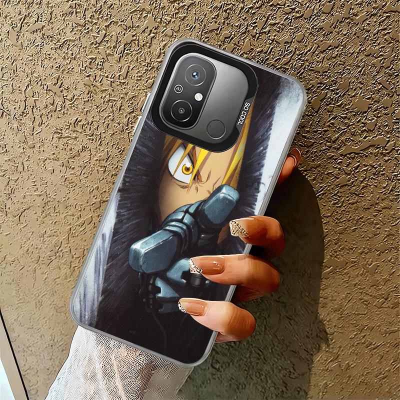 F-ullmetal A-Alchemist Anime Shockproof Phone Case for Xiaomi Poco X7 X6 X5 X3 Pro F7 Ultra M8 Redmi 15C 15 14C 13C 12C 10C 13 1