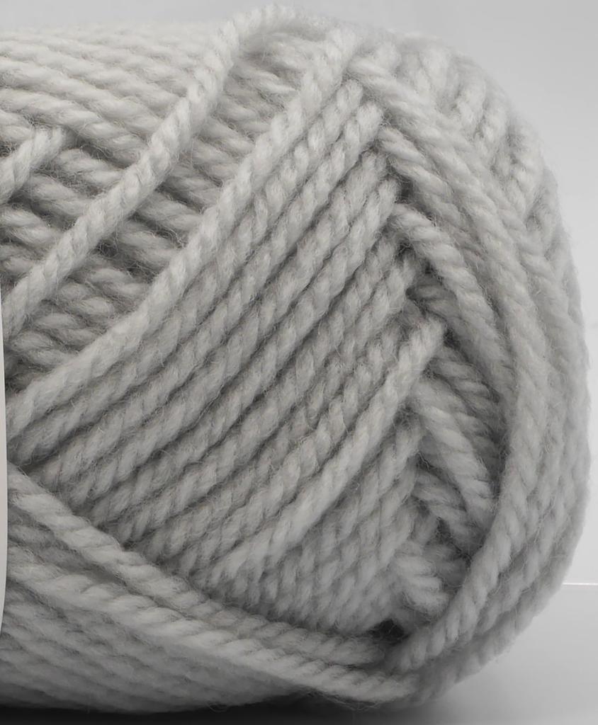 Hamanaka Bonnie Acrylic Yarn, Extra Thick, Color 486, Gray, 50g, Approx. 60m, Pack of 5, 4057 Set