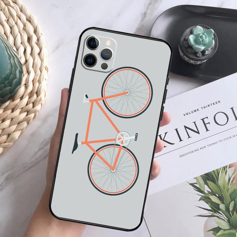 Fahrrad Radfahren Zyklus Lustige Handyhülle Für iPhone 16 Pro 11 12 13 14 15 Pro Max Mini XS X XR 7 8 16 Plus Hülle Coque