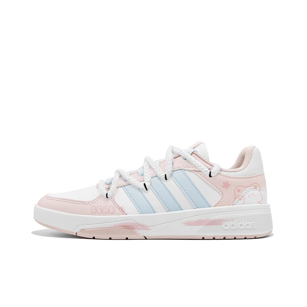 Adidas COURTBEAT Lotso R Synthetic Leather, Leather Cushioning Abrasion Resistant Slip Resistant KI6785(Team1002--BOX)