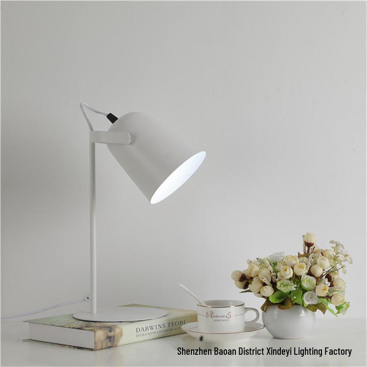 Nordic LED Table Lamp: Eye-Safe, Creative Design for Dorm or Bedside