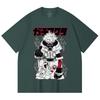 230 Gsm 100% Cotton Gachiakuta V5 Rudo White Print Unisex Heavy Cotton T Shirt