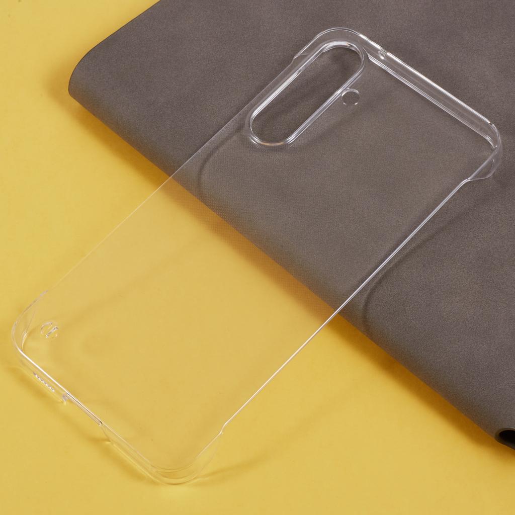 Pro Samsung Galaxy S23 FE Pouzdro Průhledný Tvrdý PC Bezrámečkový Kryt na Telefon