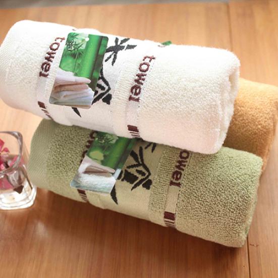 High Absorbent Bamboo Fabric Cotton Face Washcloth Quick-Dry Bath Towel Sheet