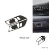 Stylish Carbon Fiber Inner Door Handles Bowl Trim For Ford Mustang 2015-2017