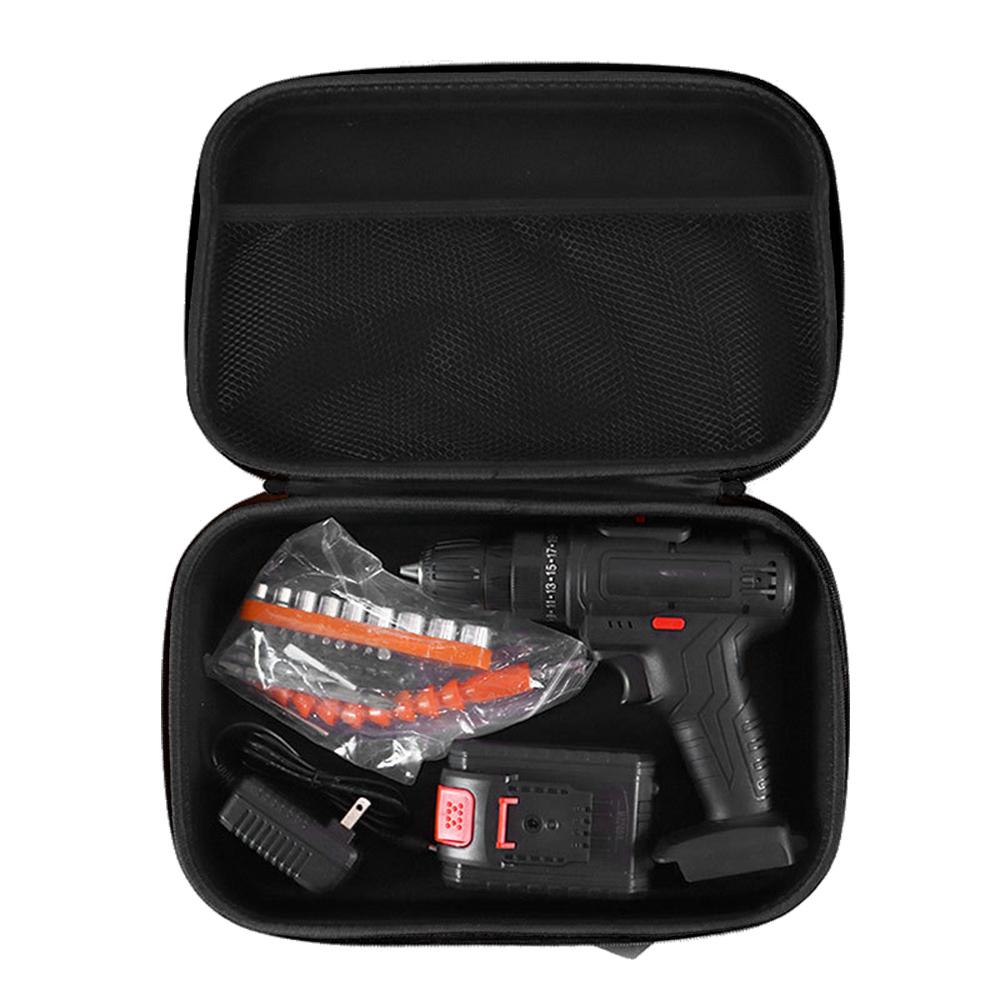 Oxford Cloth Tool Bag Portable Tool Storage Box with Handle Tool Pouch Large Capacity for Electric Grinder Drill Pliers Wrench Screwdriver