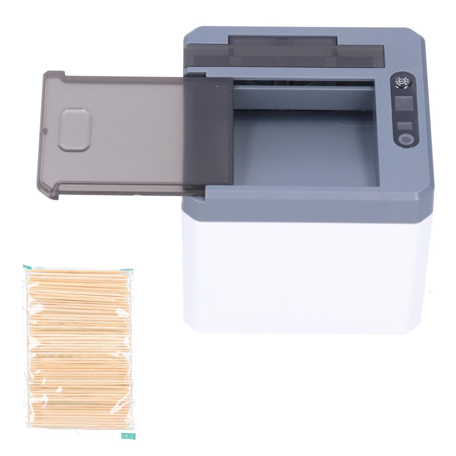 

Умный диспенсер для зубочисток Автоматическая инфракрасная индукционная коробка для зубочисток Портативный держатель для хранения зубочисток для дома и офиса