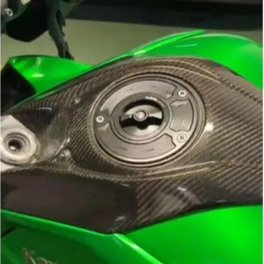 For Kawasaki Ninja ZX6R ZX-6R ZX 636 2007-2018 Keyless Quick Release Motorcycle Tank Fuel Caps Gas Cover Case