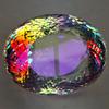 Oval Cut Natural Mystic Topaz Multicolour 237-239 Ct Huge Loose Gemstone