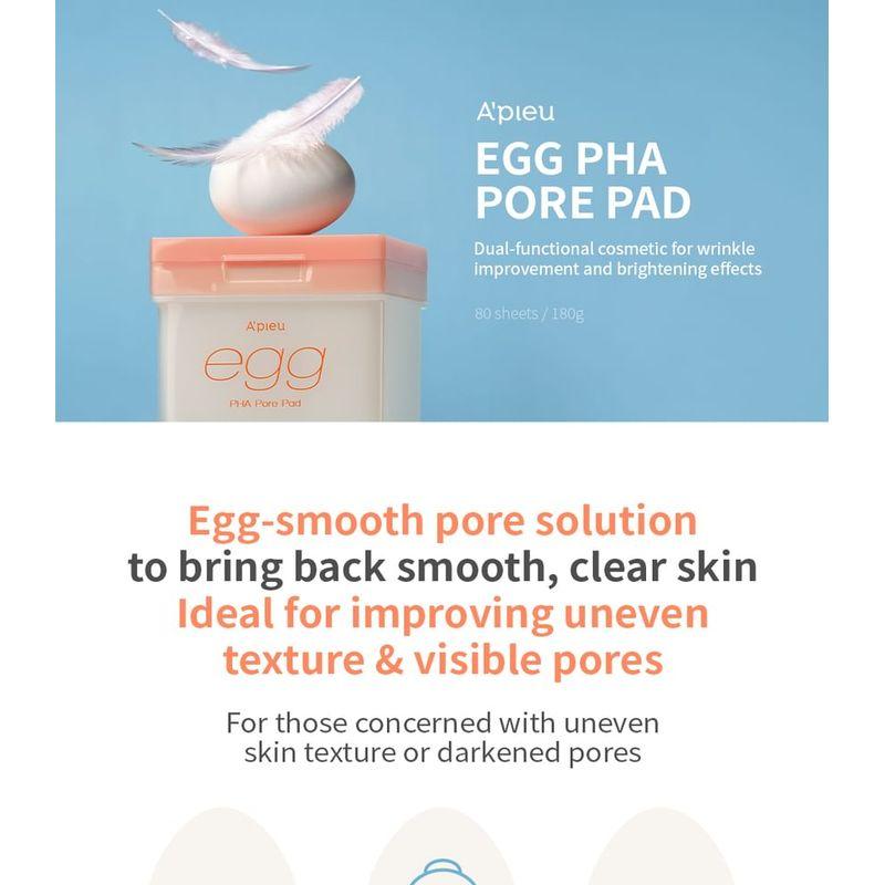 A'PIEU - Egg PHA Pore Pad