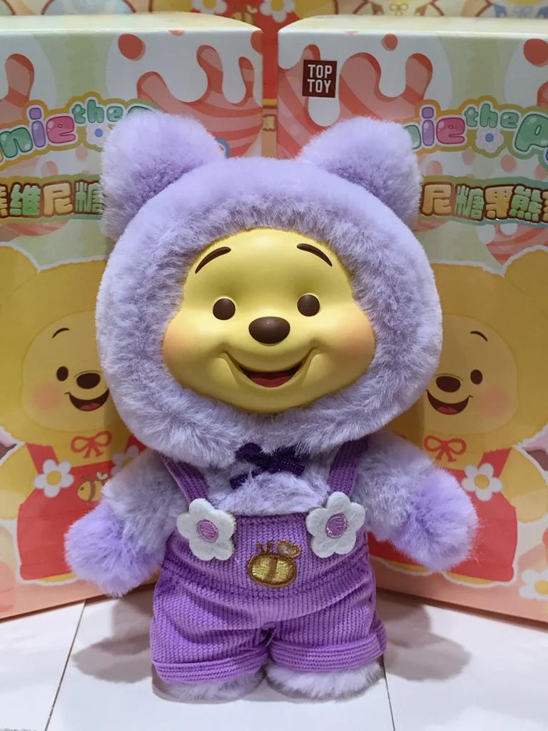 @TPOTOY  Disney Winnie Pu Süßigkeiten Serie Blind Box Niedlicher Vinyl Anhänger Pupu Bär Puppe Modetrend Spielzeug Weihnachtsgeschenk