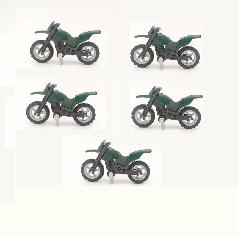 

нетоксичні Зелені Мотоцикли Міні Фігурки Військові Аксесуари Транспортне Обладнання Будівельні Блоки Цегла Навчальні Іграшки