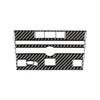 Carbon Fiber Interior CD Panel Frame Trim Cover Fits Infiniti Q50 Q60 2014-