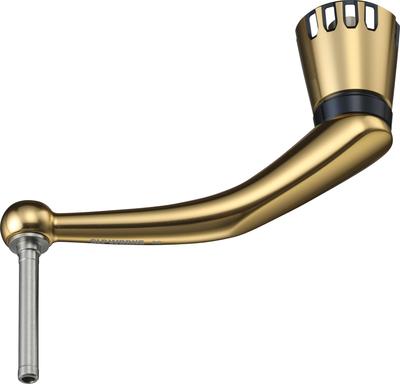 SLPWORKS 25 SALTIGA Machined Handle, Gold, 80mm