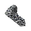 Men's Leopard Print Necktie for Formal and Casual Occasion Stylish Long Tie for Weddings Parties and Business Meetings