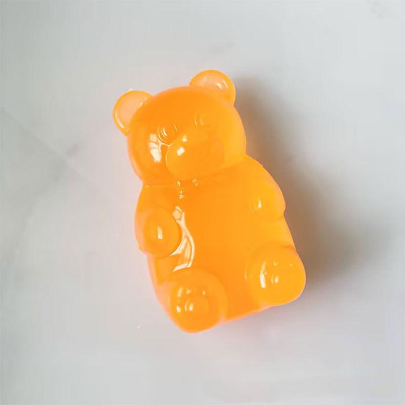 Squishy Cute Bear Maltose Squeeze Toy NeeDoh Stress Relief Fidget Colorful Sensory Toys Boxed Soft Slow-Rebound Squishies for Adults Gifts