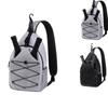 Large Capacity Pickleball Rackets Backpack Holds 2 Rackets Lightweight Pickleball Paddle Bag Adjustable Pickleball Bag