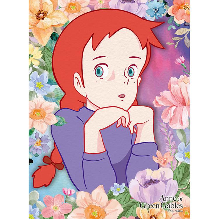 Anne auf Green Gables mit Blumen-Puzzle-Animation, 150 Teile, beliebtes koreanisches Puzzle