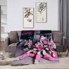 Coperta Kpop Girl B-Babymonster Drip Morbido Peluche Tappeto per Divano da Riposo per Soggiorno Caldo Ufficio Camera da Letto Compleanno Casa Viaggio Regali per Bambini