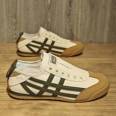 New Forrest Gump Shoes Casual Fashion Versatile Non-slip Flat Bottom Light Breathable One-pedal Driving Shoes
