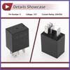 5 P Multi-Purpose Relay For Volvo V70 1998-2007 No.9441161 Black