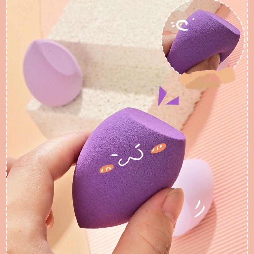 4Pcs Pro Foundation Sponge Powder With Box Cushion Puffs Soft Magic Brushes  Makeup