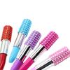 Korean-Style Rhinestone Lipstick Ballpoint Pen & Lip Balm Gift