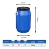 Lainuo 30L Thickened Blue Plastic Storage Bucket