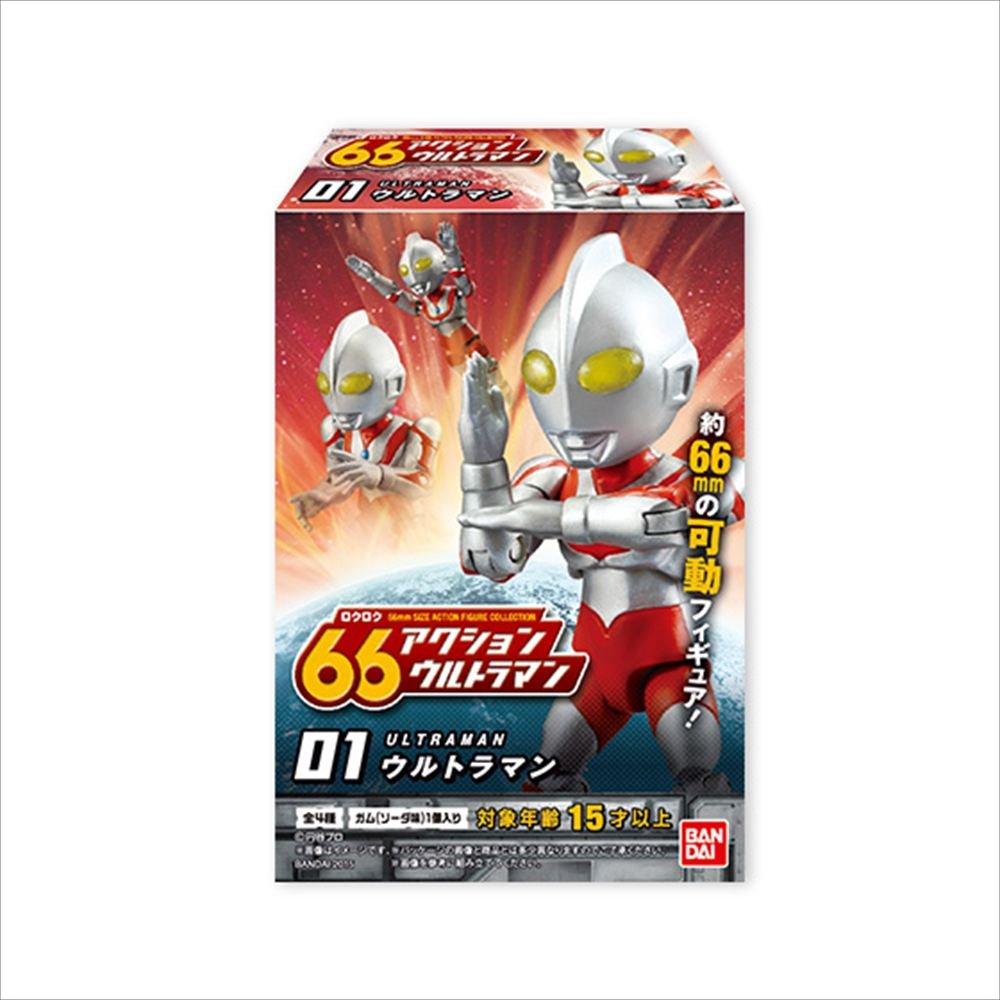 

66 Action Ultraman 10 предметов КОРОБКА (конфеты, игрушки/жвачка)
