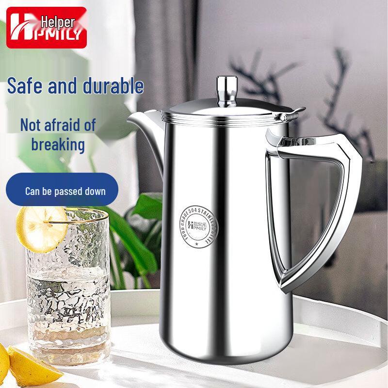 HPMILY 304 Stainless Steel Cold Water Kettle 2L