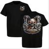 Rolling Coal Schädel Turbo Diesel T-Shirt, Grafik-T-Shirt für LKW-Liebhaber