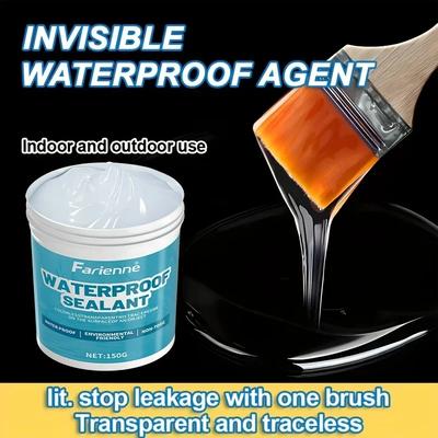 Magic Transparent Waterproof Glue-Colorless Nano Sealant, One-Time Application Leak-Proof Invisible Coating-Waterproofing Ag