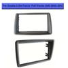 Double 2 Din Fascia for FIAT Panda (169) 2003-2012: Radio Stereo Panel Dash Mount Trim Kit Frame Plate Bezel, Without Battery