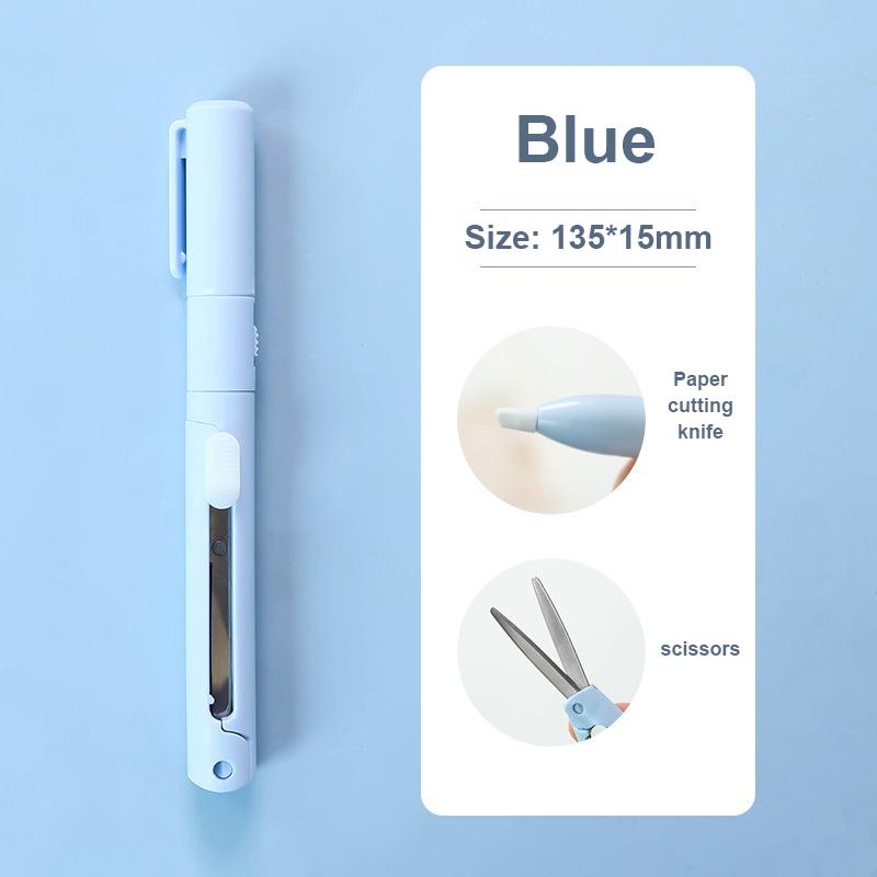 

Мини Портативные Ножницы Нож для Резки Бумаги Многофункциональные Милые Ножницы Карманные в Форме Ручки Скрапбукинг Резьба Резка Художественные Инструменты