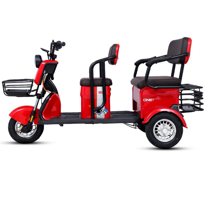 Electric Tricycle for Commuting: Long Battery Life, Ideal for Elderly & New Mothers