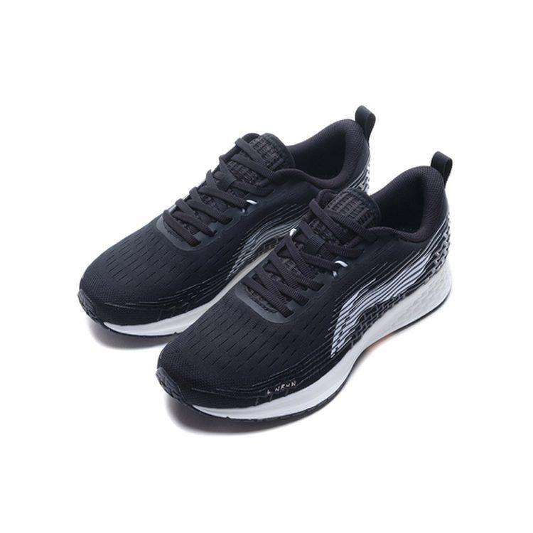 Li Ning Red Hare 4 Cushioning Slip Resistant Cushioning Slip Resistant Low Top Running Shoes Women's Black Gray ARBP046-17